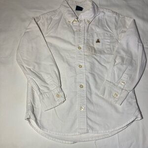GAP Kids White Button Down Shirt